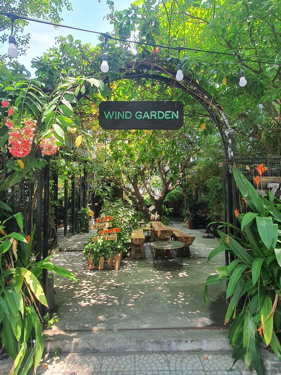 quán cafe vườn Đà Nẵng