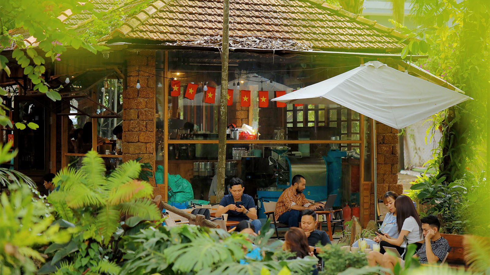 quán cafe vườn Đà Nẵng
