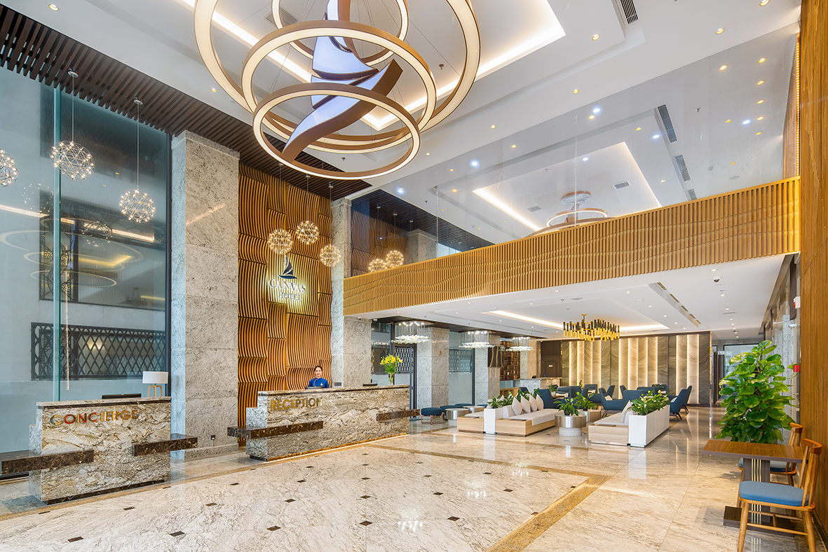 Không gian và phong cách thiết kế của khách sạn Canvas Đà Nẵng 