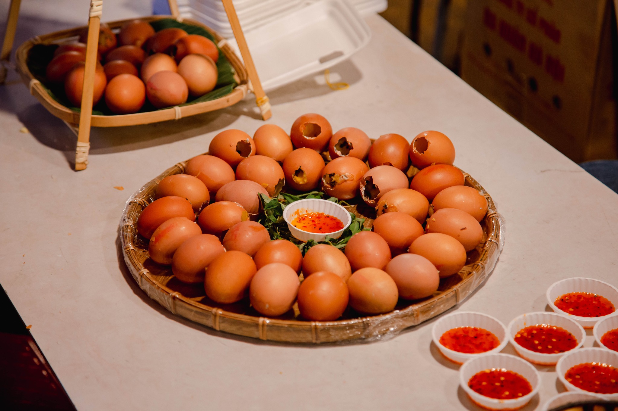 trứng gà nướng Đà Nẵng