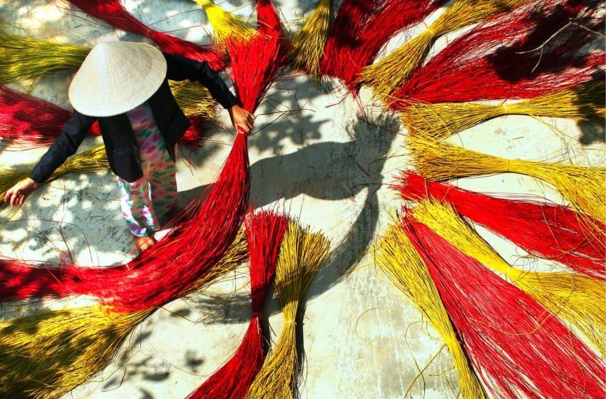 làng chiếu Cẩm Nê Đà Nẵng