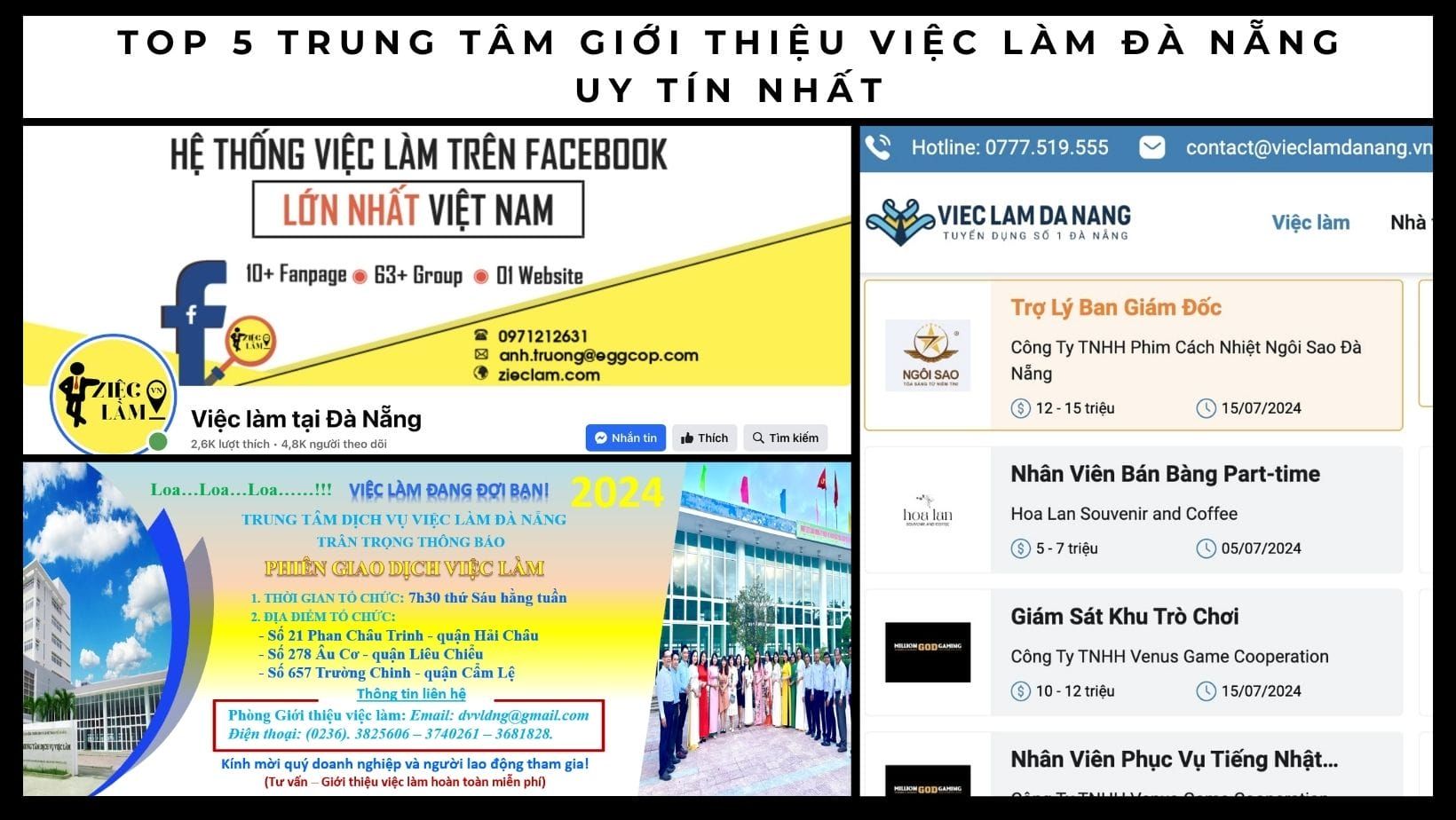 trung tâm giới thiệu việc làm Đà Nẵng