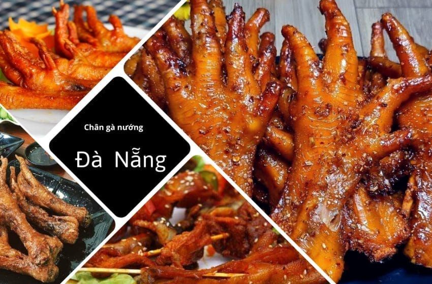 chân gà nướng Đà Nẵng