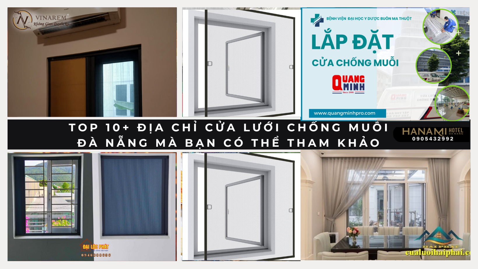 địa chỉ cửa lưới chống muỗi Đà Nẵng