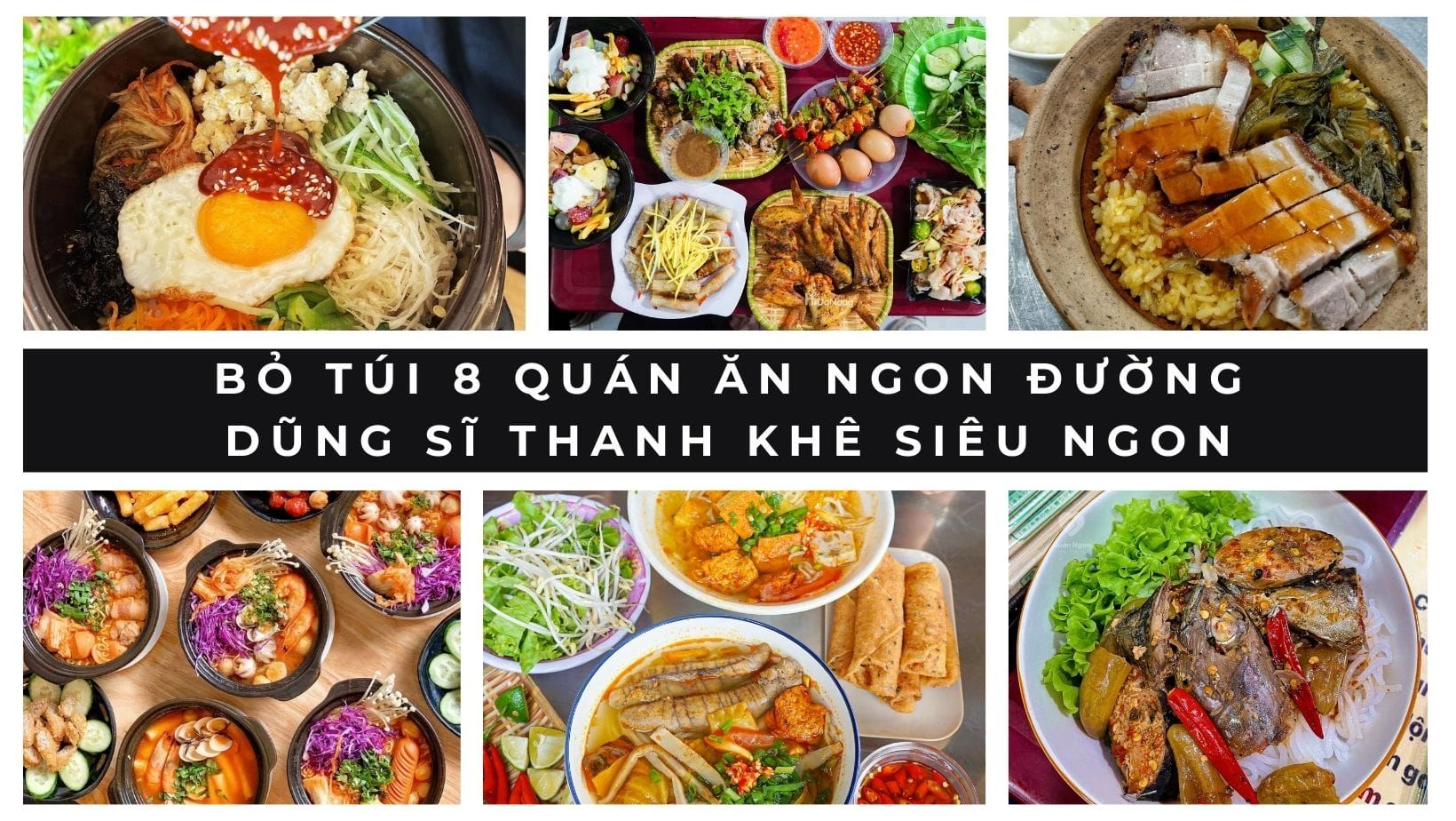 quán ăn ngon đường Dũng Sĩ Thanh Khê