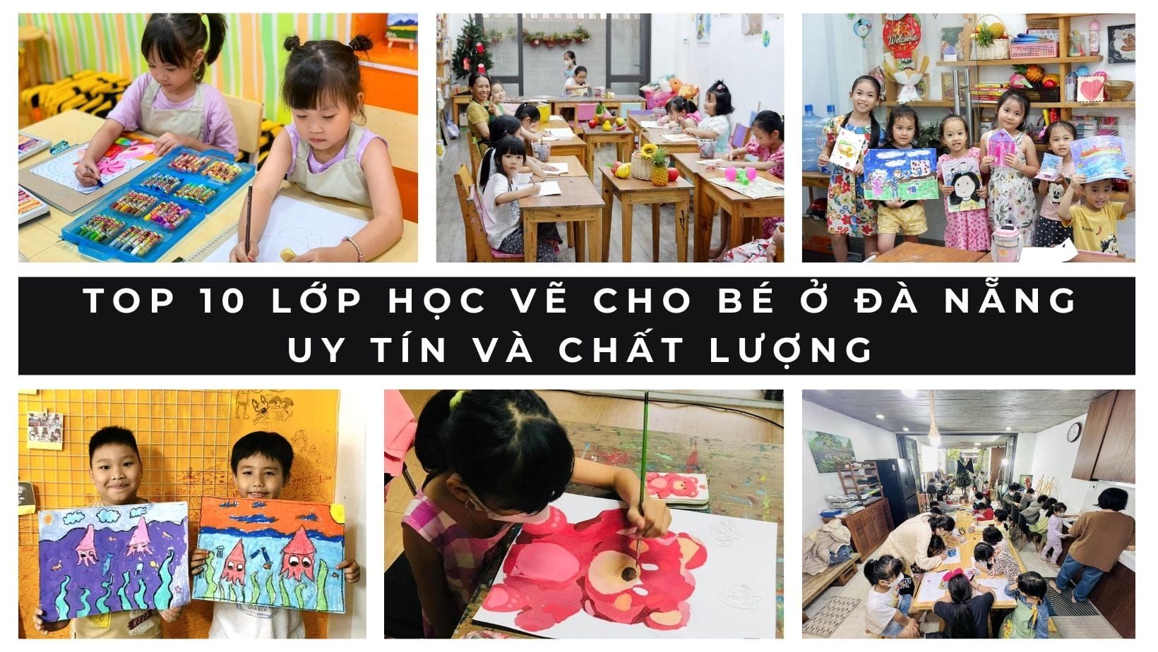 lớp học vẽ cho bé ở Đà Nẵng