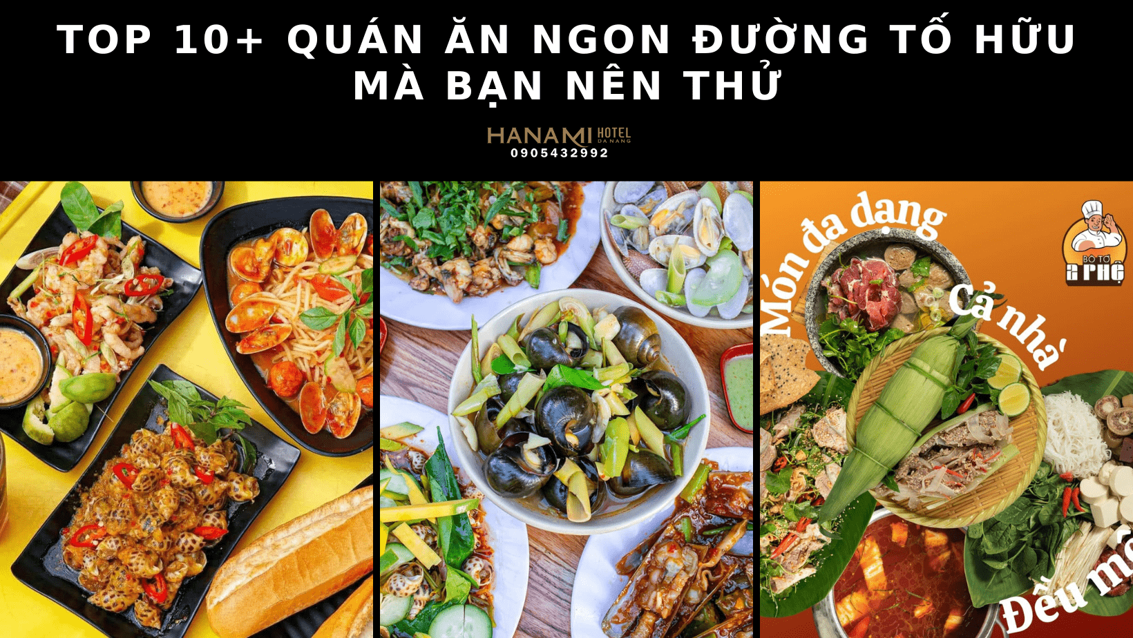 quán ăn ngon đường Tố Hữu