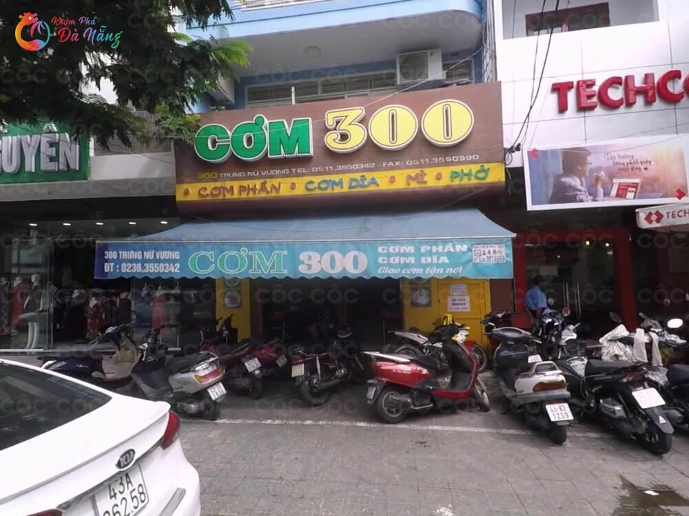 Quán cơm 300 ngon nổi tiếng Đà Nẵng