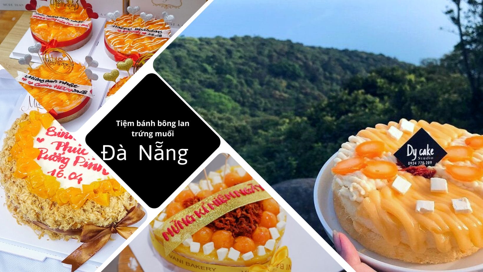 Top 12 tiệm bánh bông lan trứng muối Đà Nẵng ngon, giá rẻ