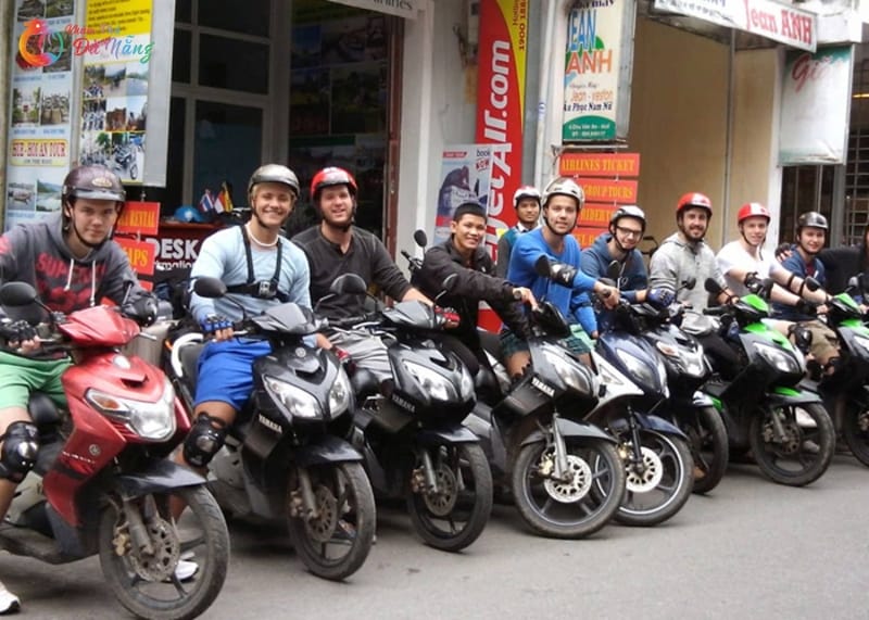 Cho thuê xe máy tại Đà Nẵng theo giờ