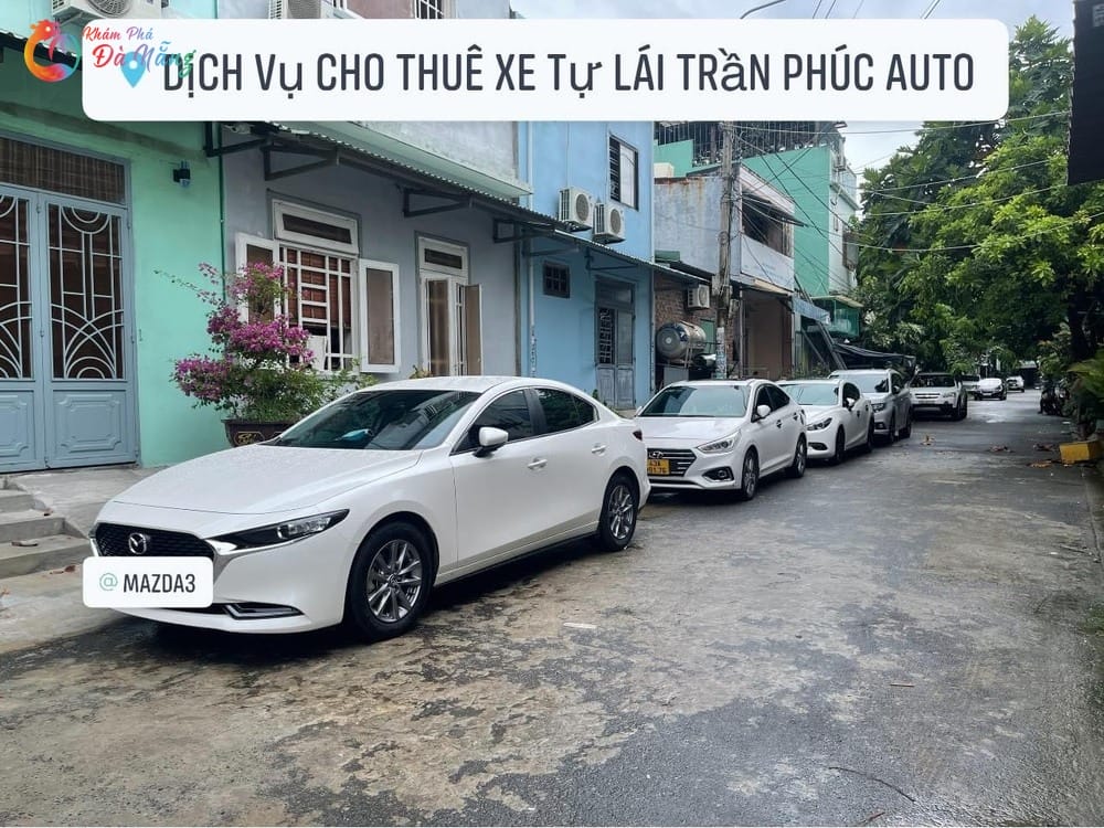 Dịch vụ thuê xe Trần Phúc Auto.