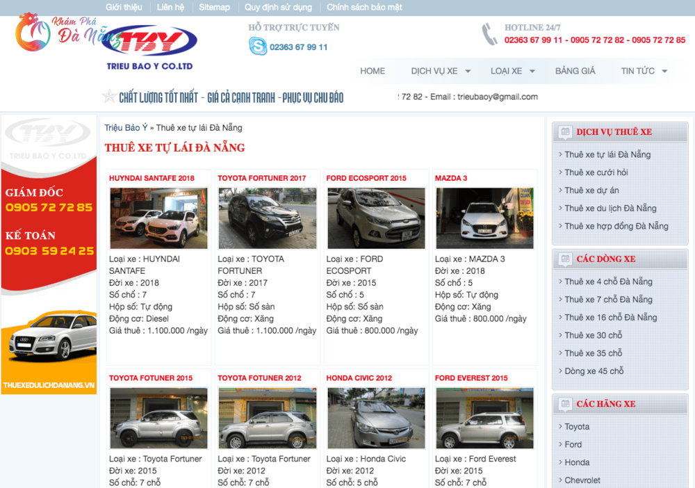 Công Ty Triệu Bảo Ý Đà Nẵng.