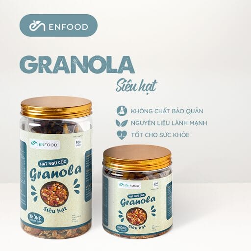 Địa chỉ bán ngũ cốc Granola uy tín nhất Đà Nẵng