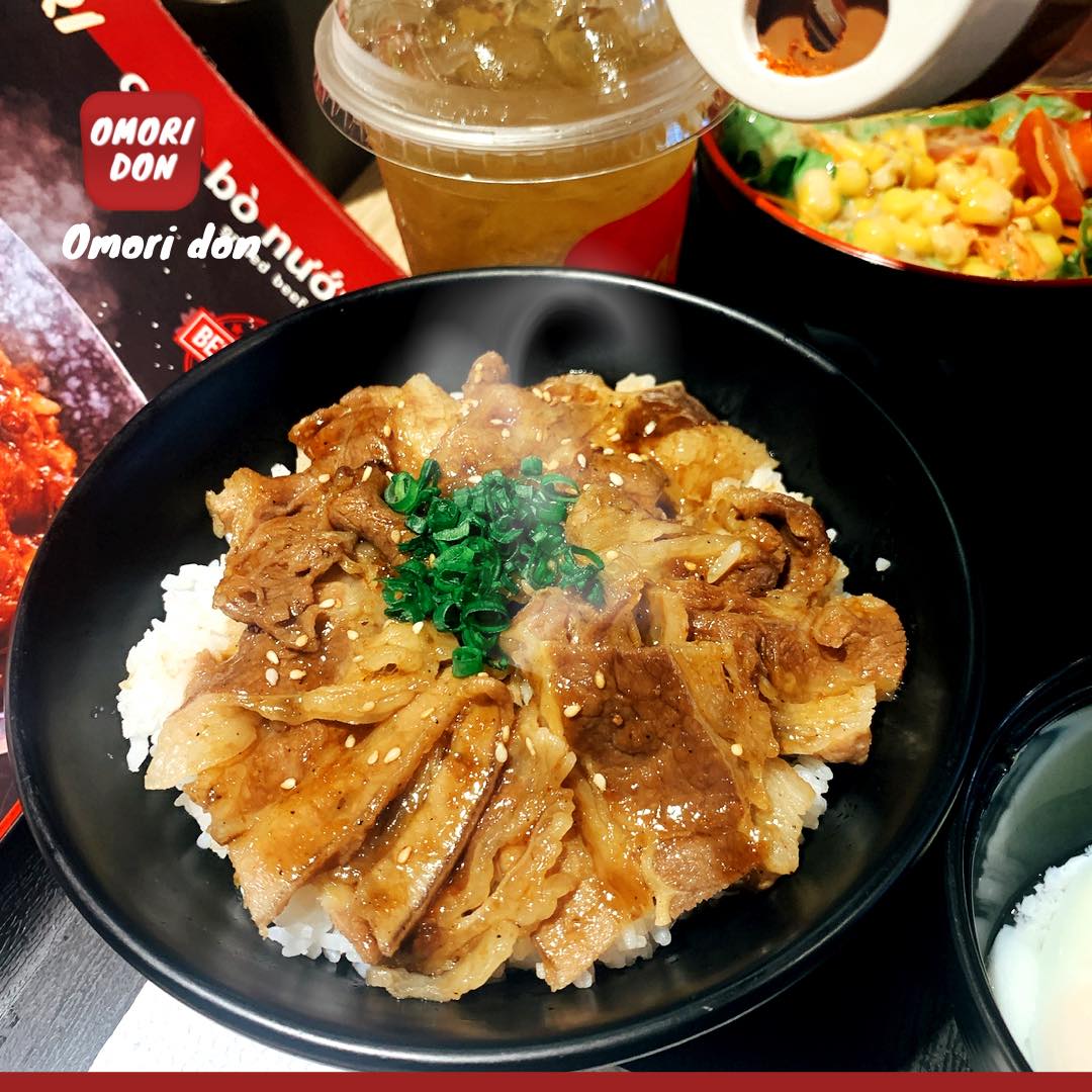Cơm bò nướng Omori