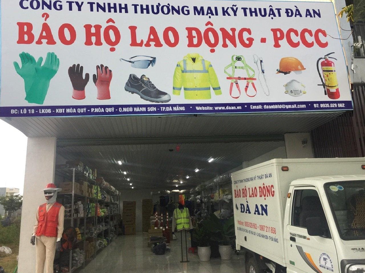 dụng cụ bảo hộ lao động tại Đà Nẵng