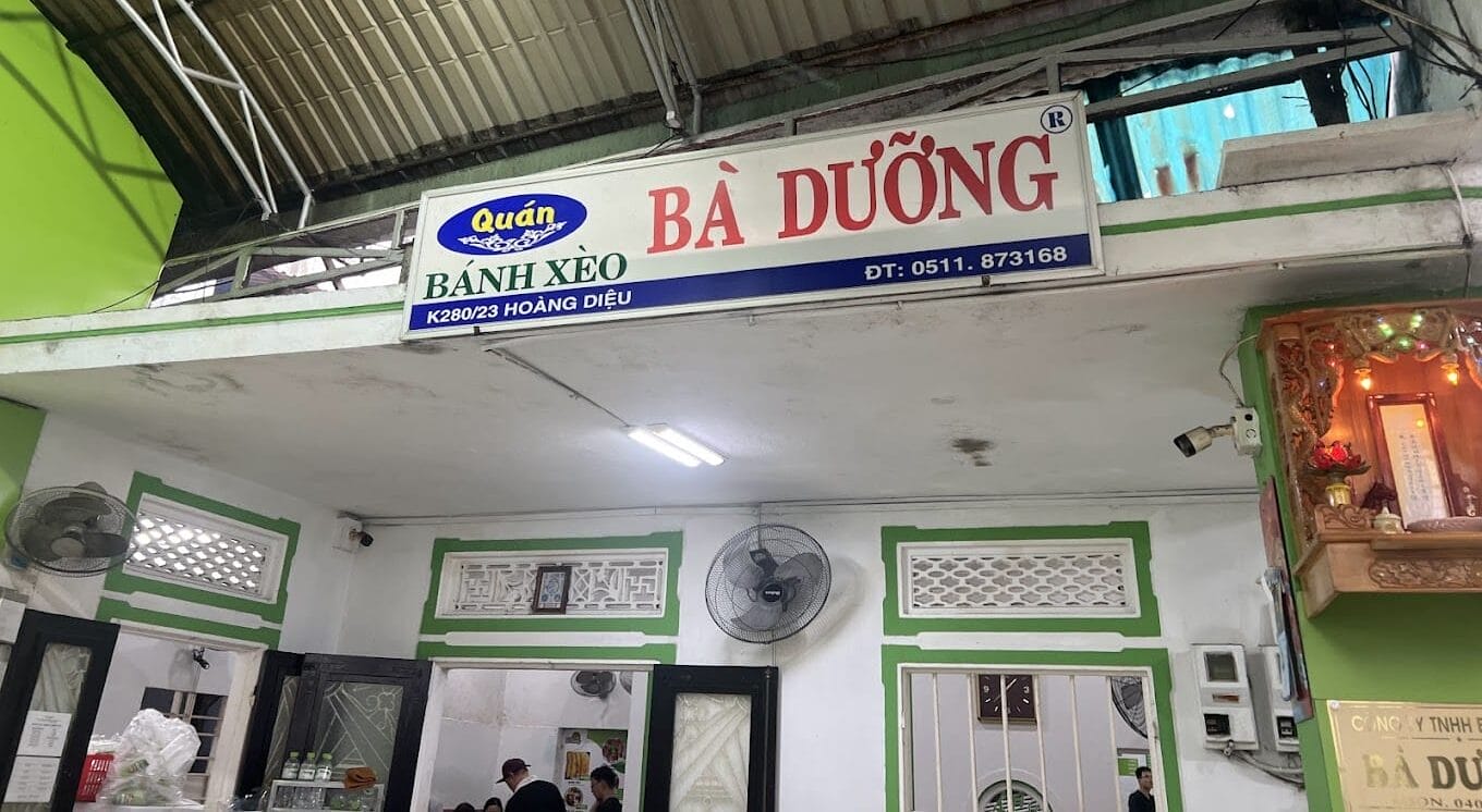 Bánh xèo bà Dưỡng Đà Nẵng