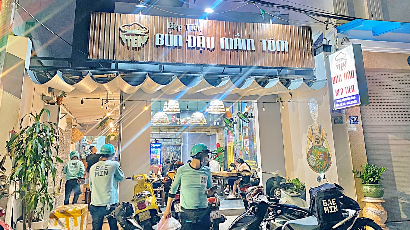 Bún đậu mắm tôm Bếp Tiên