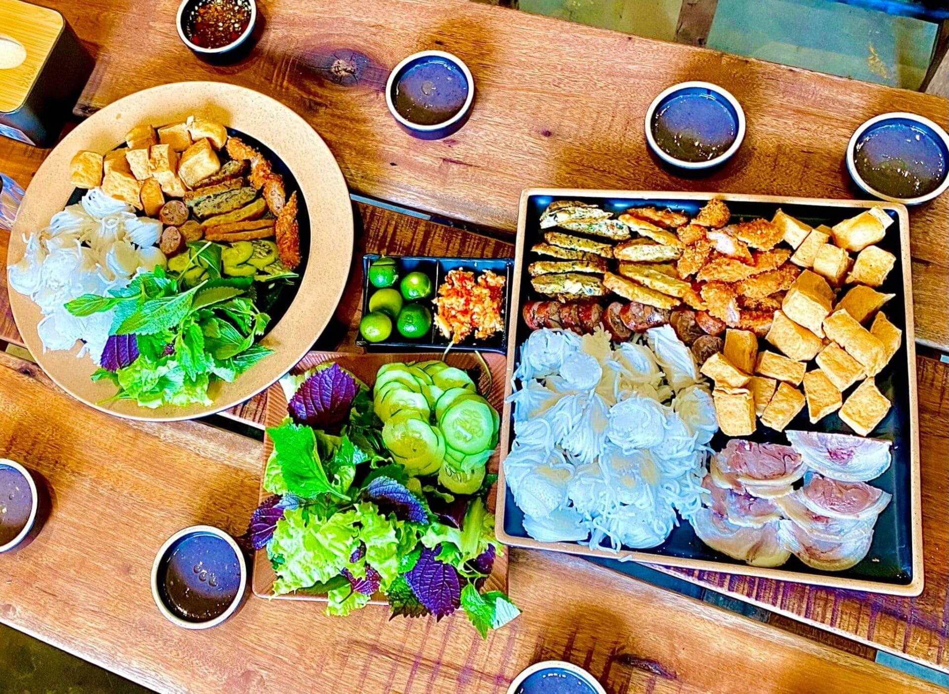 Bún đậu mắm tôm Bếp Tiên