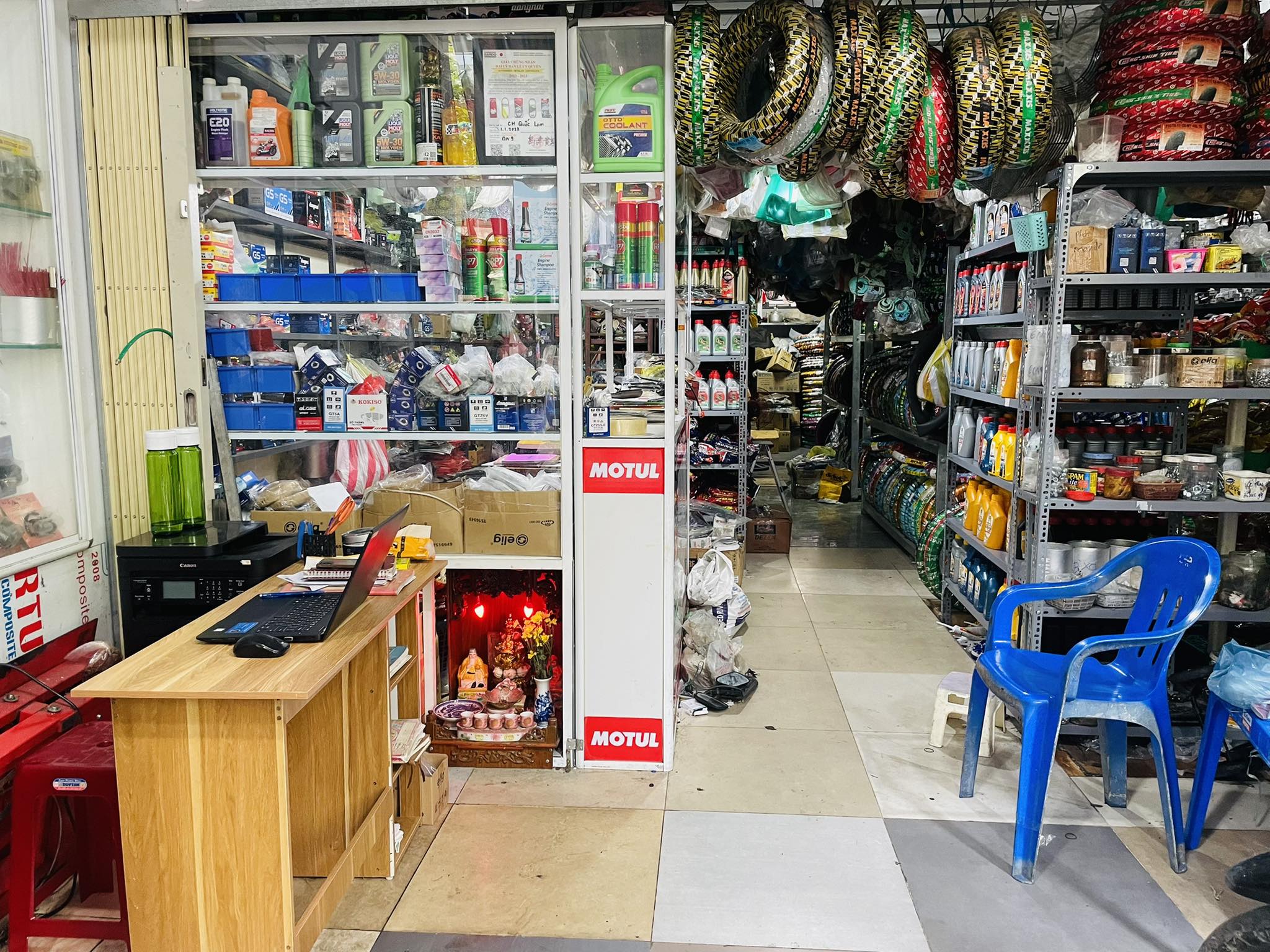 sua chua va phu tung xe may quoc lam