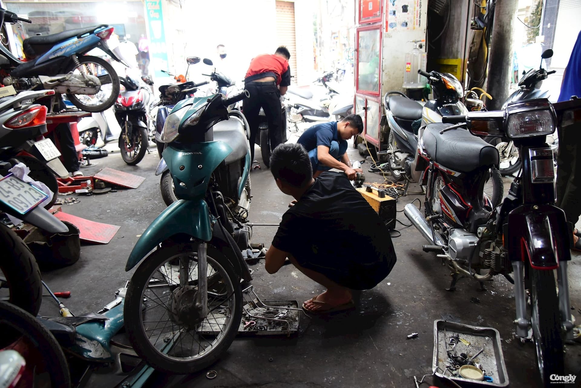 sua chua xe may anh duc