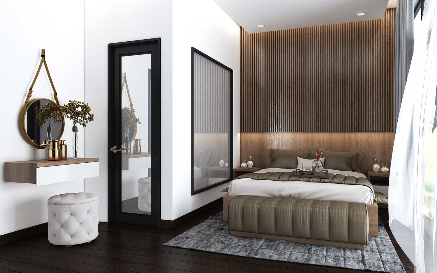 ấm nhựa ốp phòng ngủ ấn tượng nhất 2025