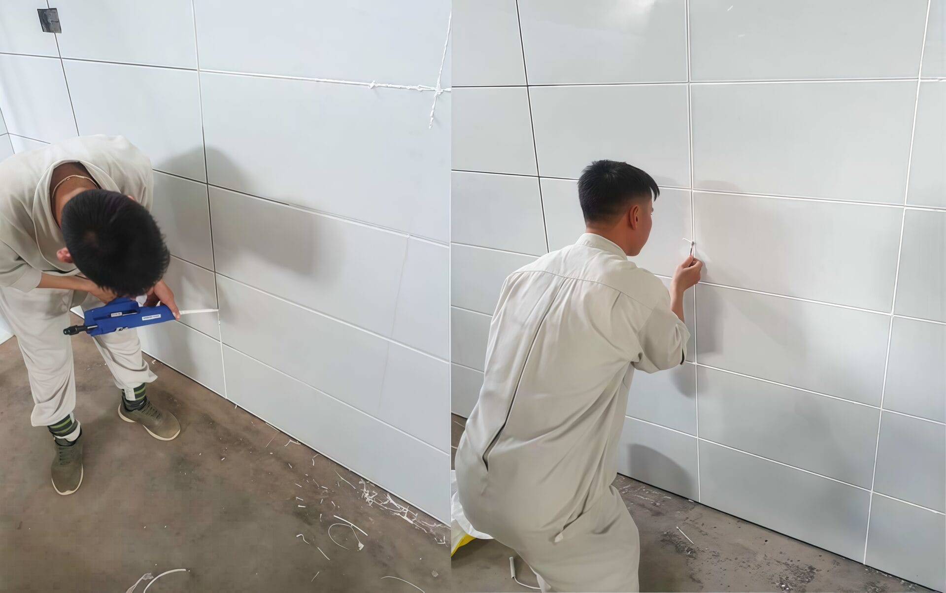 tấm ốp tường bị nứt