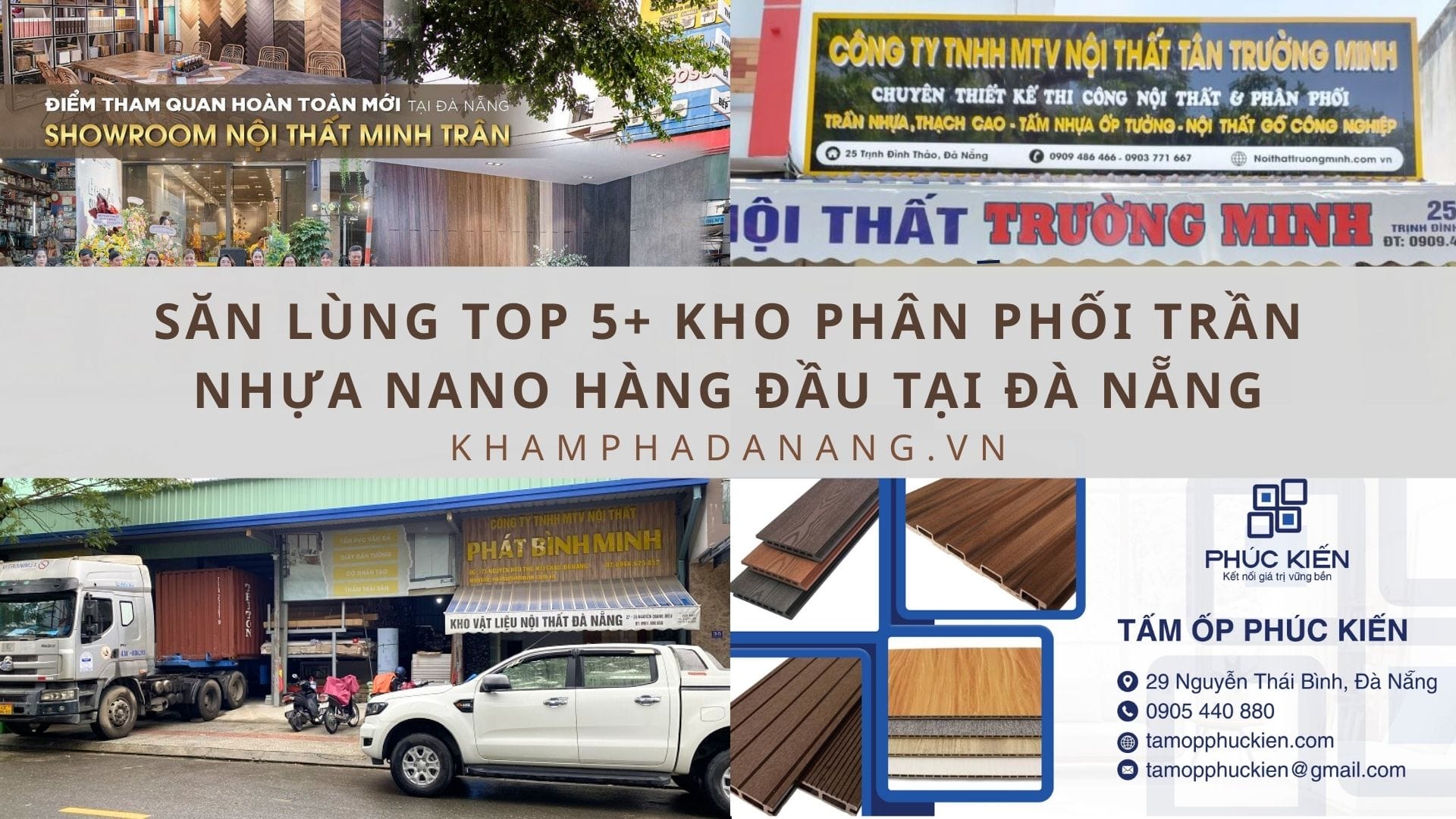 kho phân phối trần nhựa nano