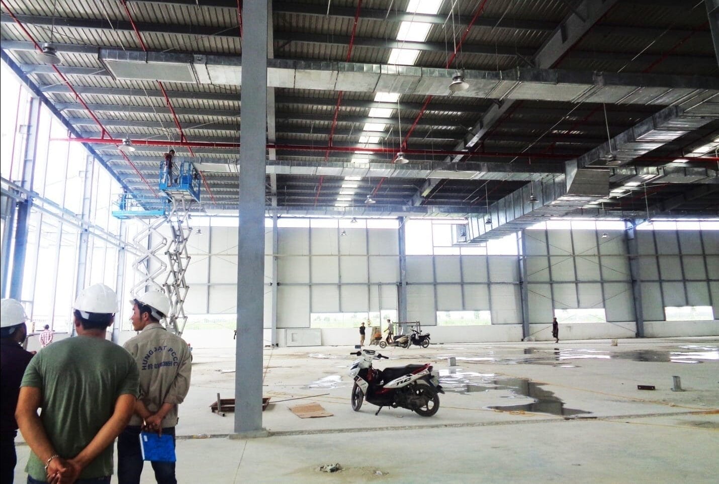 tấm ốp tường chống cháy cho tòa nhà cao tầng