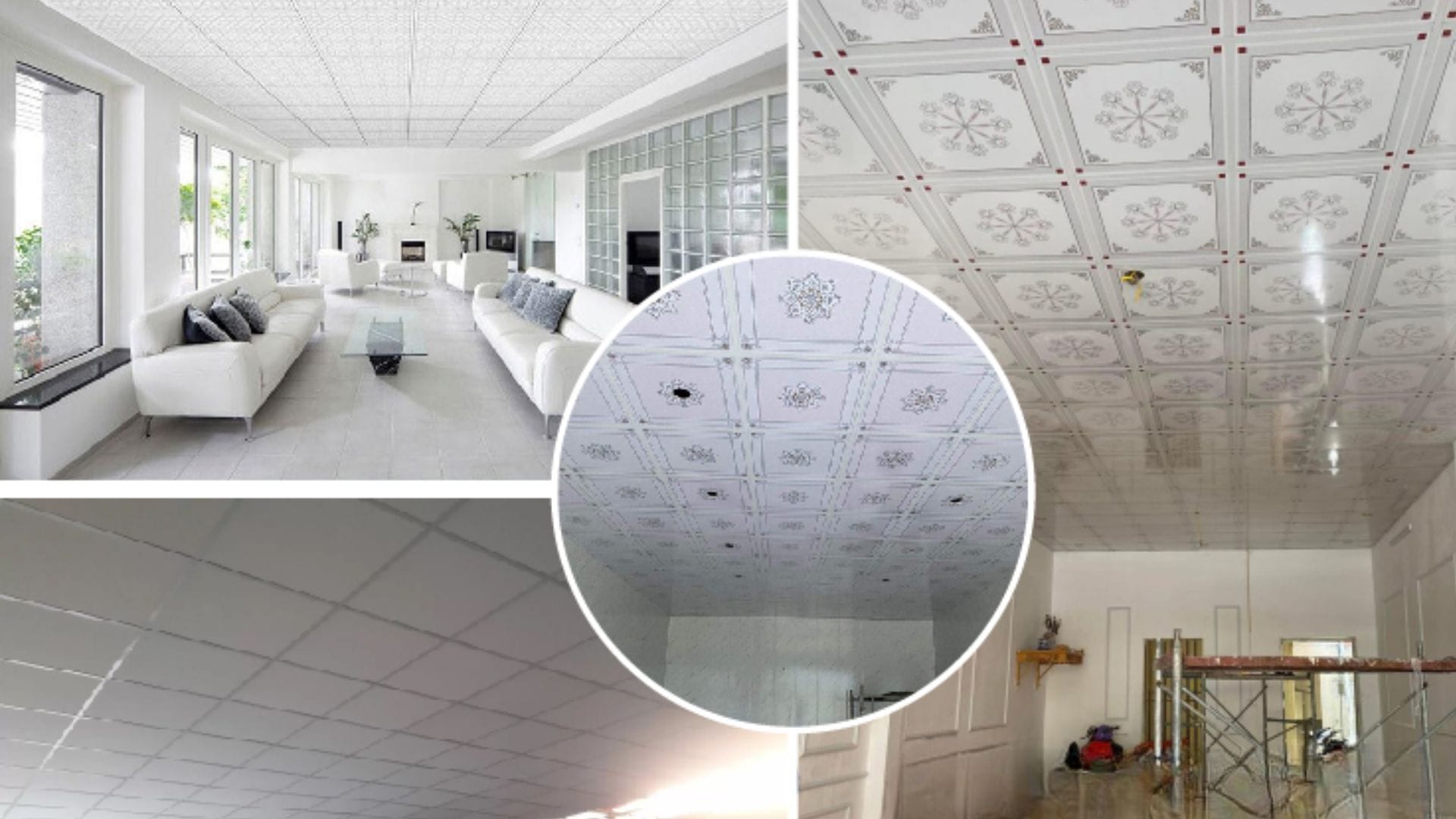 thi công trần nhựa thả 60*60