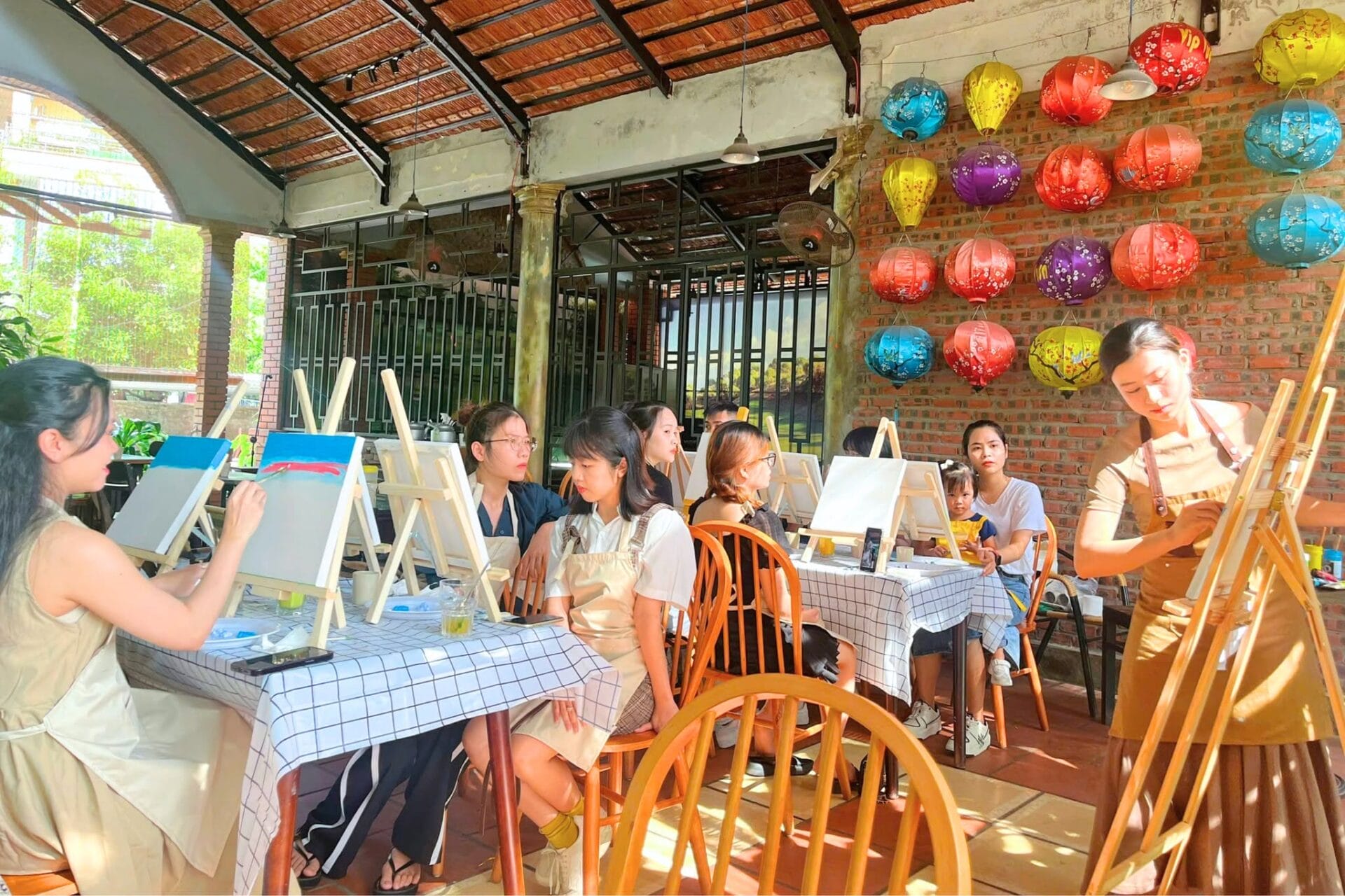 Vẽ một ngày xuân